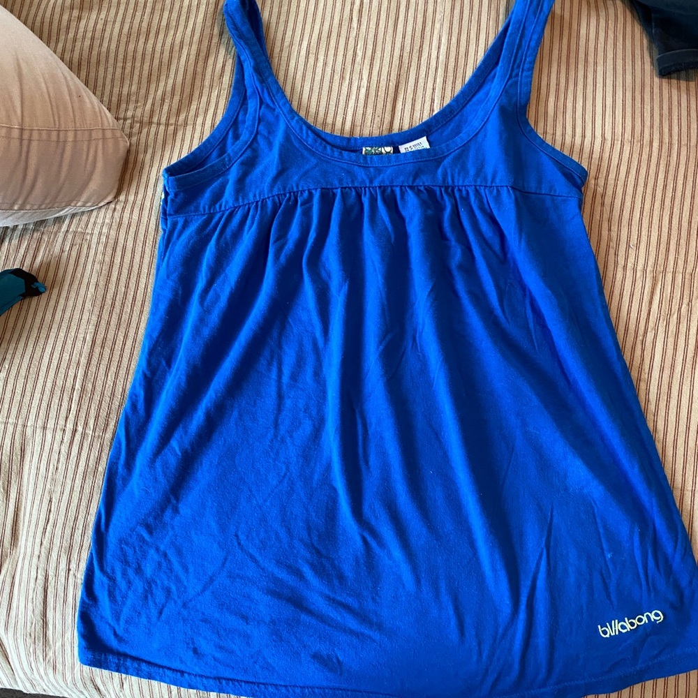 Billabong Tank top. Blue. Size Small.